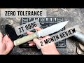 2 months review of the Zero Tolerance ZT0006 fixed blade knife