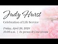 Judy Hurst: Celebration of Life