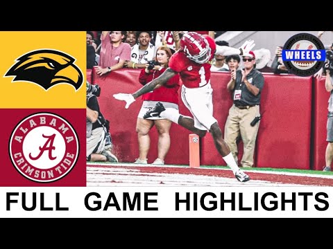  1 Alabama vs Southern Miss Highlights College Football Week 4 2021 College Football Highlights