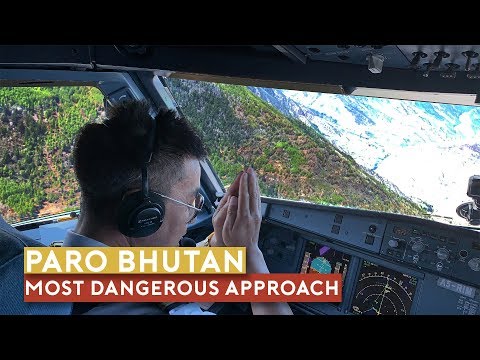 The World s Most Dangerous Approach Paro Bhutan
