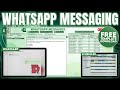 How to Send Bulk WhatsApp Messages & Pictures From Excel [Coded From Scratch + Free Template]