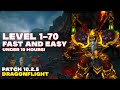 Fast and Easy 1-70 Solo Leveling Guide | Get to level 70 under 10 hours!