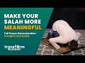 Salah With Meaning: Step by Step Prayer Demonstration in English and Arabic