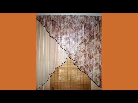 Как сшить тюль для кухни своими руками образцы фото Как сшить тюль для кухни своими руками образцы фото