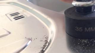 Как сделать отверстие на кухонной мойке