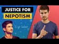 Sushant Singh Rajput | Real Solution of Nepotism | One Year Later | Dhruv Rathee