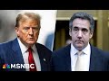 Trump 'hates the fact that we did it,' Michel Cohen claims in recording played at trial