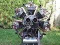 Making and start up of a radial engine of VW parts