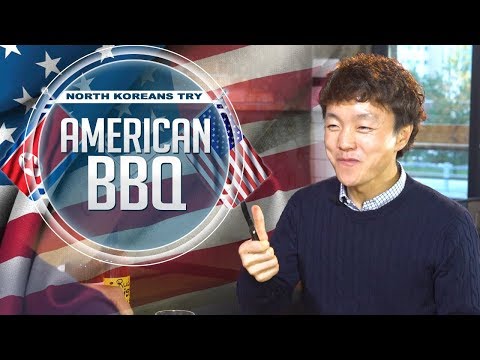 North Koreans Try American BBQ feat. Asian Boss