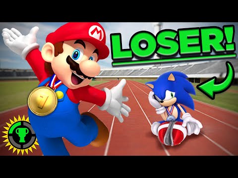 Game Theory How Mario BEATS Sonic at The Olympics 