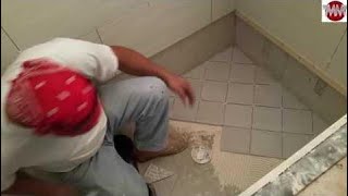 latest Technology How To Install 4X4 Ceramic Tile on Shower Room in 2017 #ALN