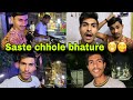 Saste bhature khane gaye😂🤣|| Bazar ke bhature😋😁|| SNV || Smarty Nikhil Vlogs ||