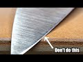 3 Stropping Tips Beginners Must Know (Knife Sharpening)