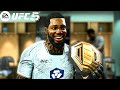 UFC 5 Career Mode (Full Movie) Road To UFC Undisputed Champion