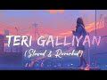 Teri Galliyan | Slowed+Reverb | Use 🎧 for better experience| #ekvillain #lofi #youtube #sleepmusic