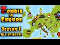 Zombie in Europe. Countryballs. Season 1. All series.