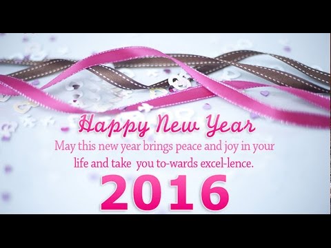 Happy New Year 2016 - Beautiful Wishes/New Year greetings/Whatsapp Video/E-card/Full HD Video 20
