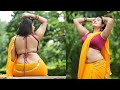 Anand Sarees Feat. Soumi | Yellow Chiffon Saree | Amazon India | 2024