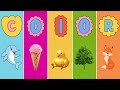Learning Colors for Kids & Toddlers | Color Names | English Vocabulary | Shiningbrains | 2023