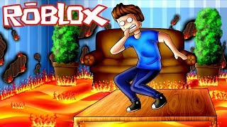 ROBLOX: FLOOR IS LAVA CHALLENGE! 🔥THE EPIC ESCAPE! ROBLOX GAMEPLAY