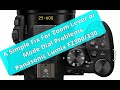 Simple Fix for Zoom Lever or Mode Dial Problem on Panasonic FZ300330