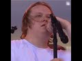 Beautiful Moment as Crowd Helps Lewis Capaldi Get Through Song (Description explains further)
