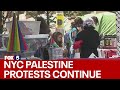 NYC Palestine protests continue, NYC shares more details of Columbia, CCNY arrestees