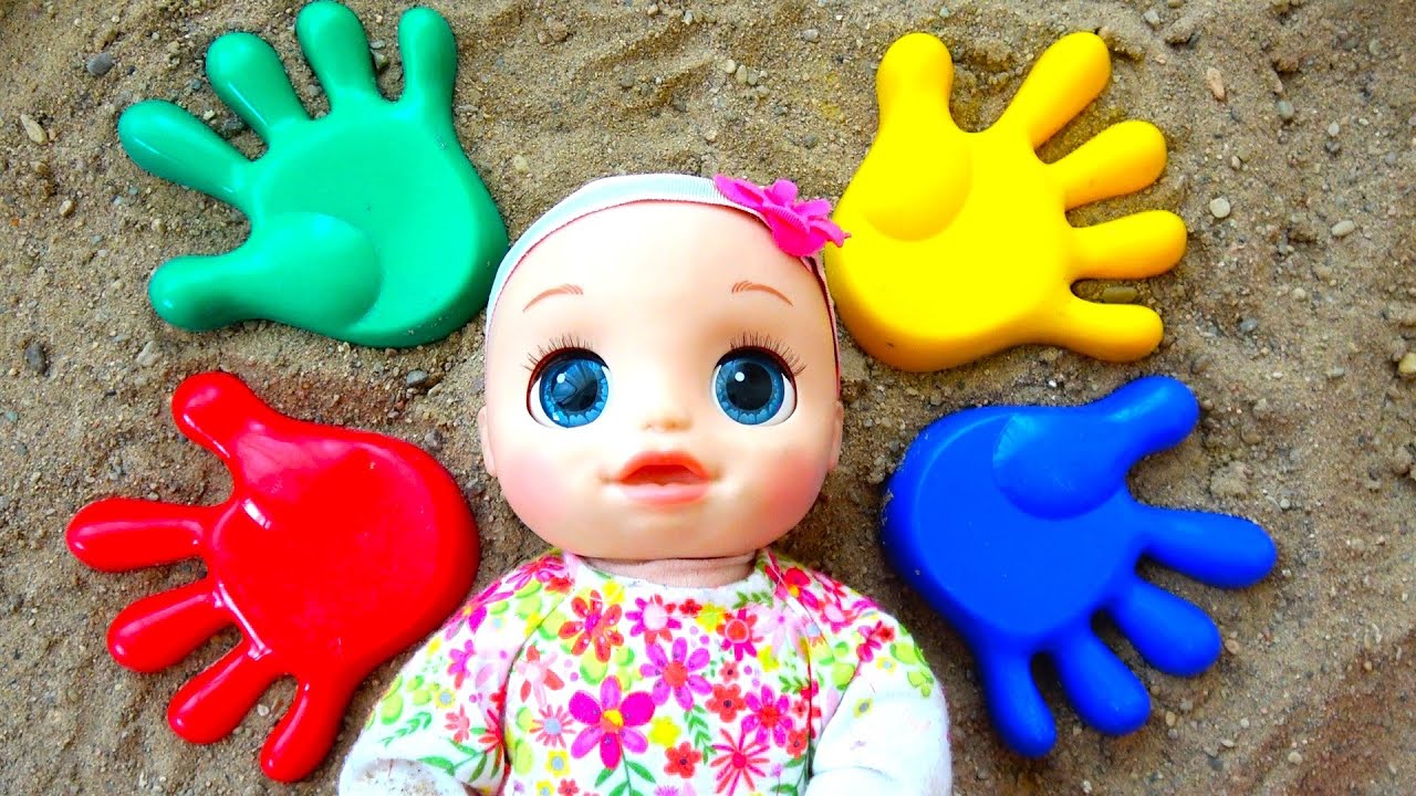 Surprise! What’s Inside Colorful Hands?