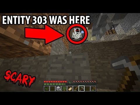 My Minecraft World Was Visited By Entity 303 Scary Minecraft Video Vidoemo Emotional Video Unity