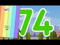 Numberblocks Magic Run 74 - Numberblocks 74 Adventure | Number Explore