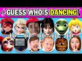 🔊Guess Who's DANCING🕺🎵 Who dances better | Elsa, Tenge, Salish Matter, MrBeast, Nastya, Freddy