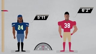Jarryd Hayne vs. Marshawn Lynch, J.J. Watt & Other Stars | NFL Infographic