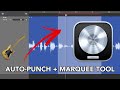 Logic Pro - Auto-Punch + The Marquee Tool