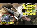 SNS 304 Part 1: Removing Broken Bolts, New Baldor Buffer