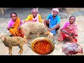 BIG SIZE FULL SHEEP COOKING by our grandfather, grandmother &@Tribalvillagecooking01 |