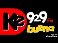 ESTACIONES DE RADIO  KE BUENA 92.9FM CON PEPE GARZA Y ALGO MAS CDMX 1993