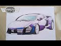 Taarzan the wonder car Colour Pencil drawing || Gani ART ||