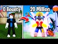 I Spent $100,000 to Reach 20 MILLION GOD in Blox Fruits