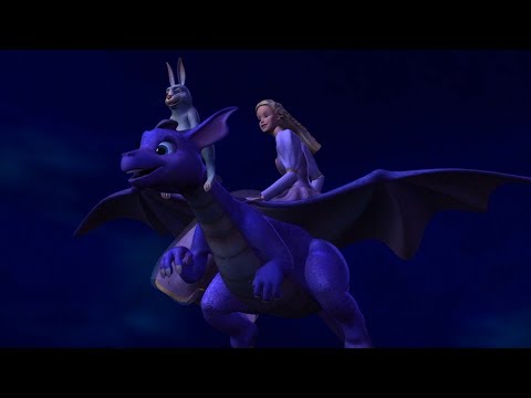 barbie as rapunzel dragon