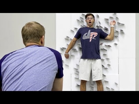 Card Throwing Trick Shots Dude Perfect