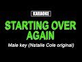 Karaoke - Starting Over Again (Male Key)