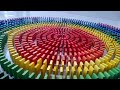 Domino Rainbow spiral