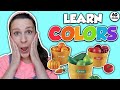 Learn Colors, Fruits and Vegetables with Ms Rachel | Toddler Learning Video | Speech | Educational