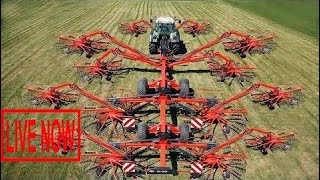 World Amazing Modern Agriculture Equipment Mega Machines Hay Bales, Log Splitter, Tractor, Har #ARJ