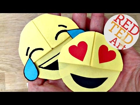 Поделка из бумаги смайлик 8