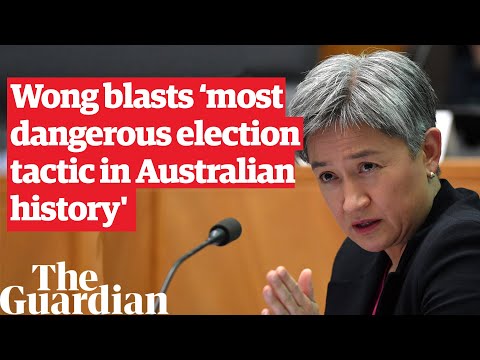 Penny Wong says Scott Morrison plays politics on China whenever he s in trouble 