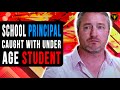 School Principal Caught With Under Age Student, Watch What Happens.
