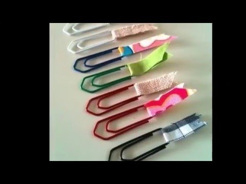 Закладка-скрепка своими руками Закладка-скрепка своими руками