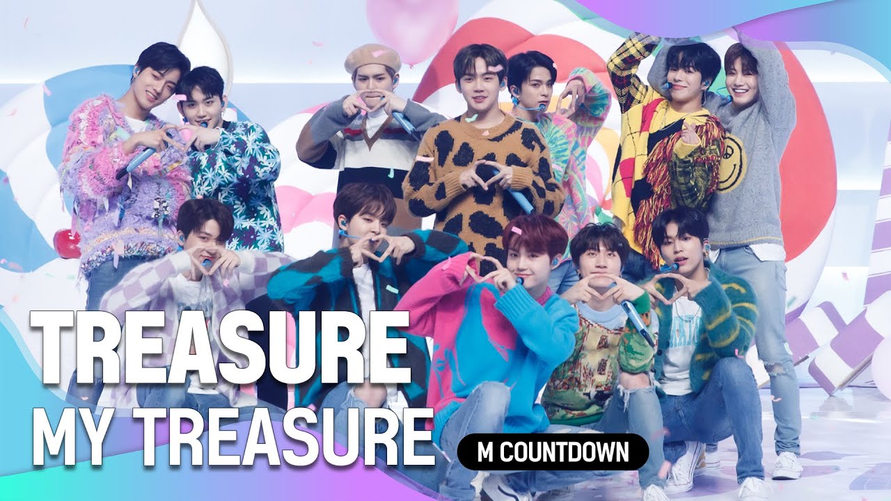 ‘최초 공개’ ‘TREASURE(트레저)’의 힐링 에너지! ‘MY TREASURE’ 무대 ‘최초 공개’ ‘TREASURE(트레저)’의 힐링 에너지! ‘MY TREASURE’ 무대