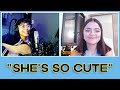 SINGING TO STRANGERS ON OMEGLE  "CHEESY PICKUP LINES + KILIG" (BEST REACTIONS)